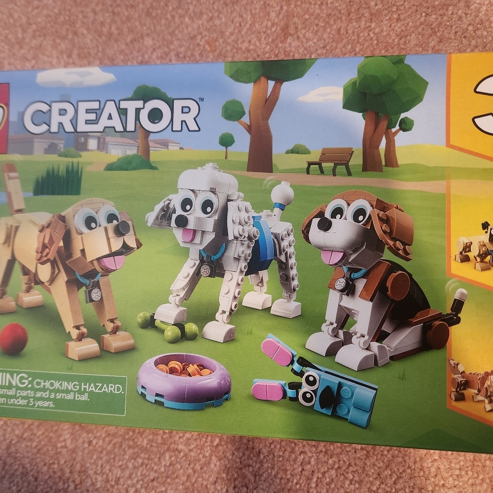 Lego Creator Adorable dogs building toy